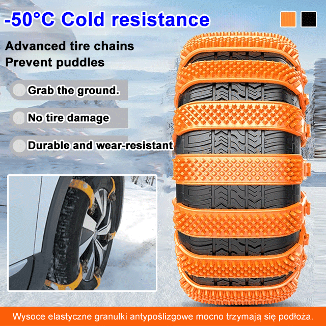 ✨2025 Winter Special Offer 🚗 Car Snow Chains ✅ Applicable to all car models