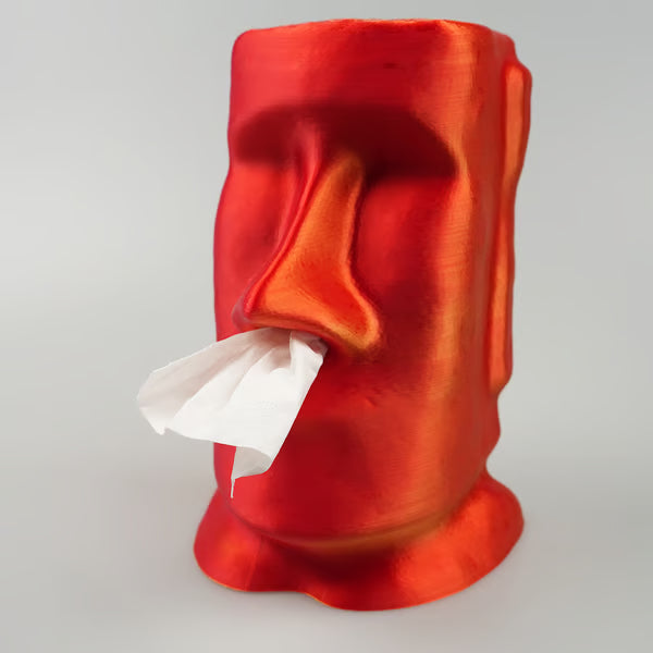 3D Printed Giant Stone Statue Tissue Box🗿