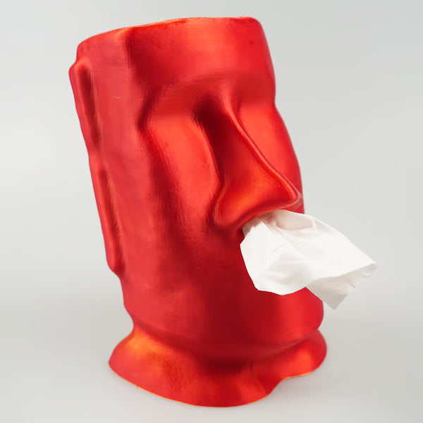 3D Printed Giant Stone Statue Tissue Box🗿