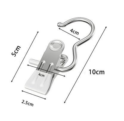 Space-Saving Clothes and Hat Storage Hook