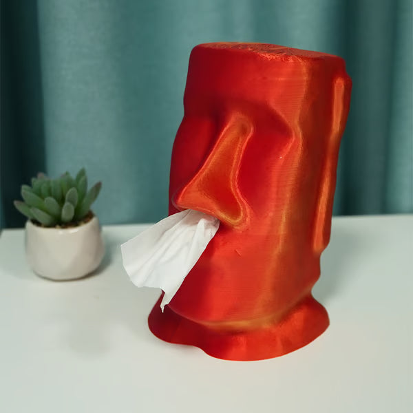 3D Printed Giant Stone Statue Tissue Box🗿