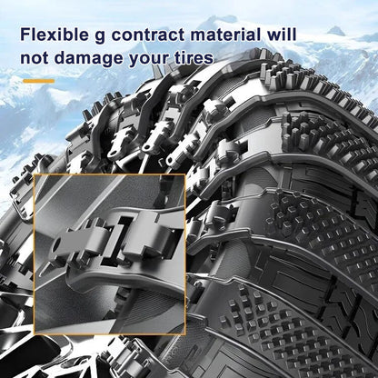✨2025 Winter Special Offer 🚗 Car Snow Chains ✅ Applicable to all car models