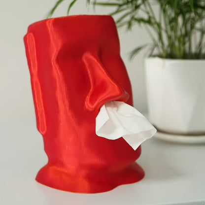 3D Printed Giant Stone Statue Tissue Box🗿
